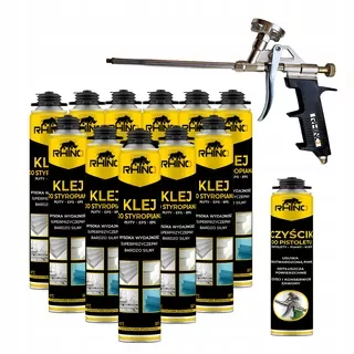 11× lepidlo na polystyrén RHINO 800 ml + 2 ďalšie produkty